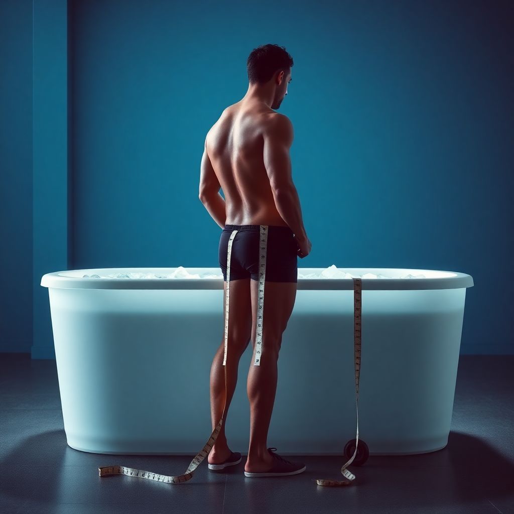 Illustration scientifique de l'activation de la graisse brune par le froid et son effet sur le métabolisme